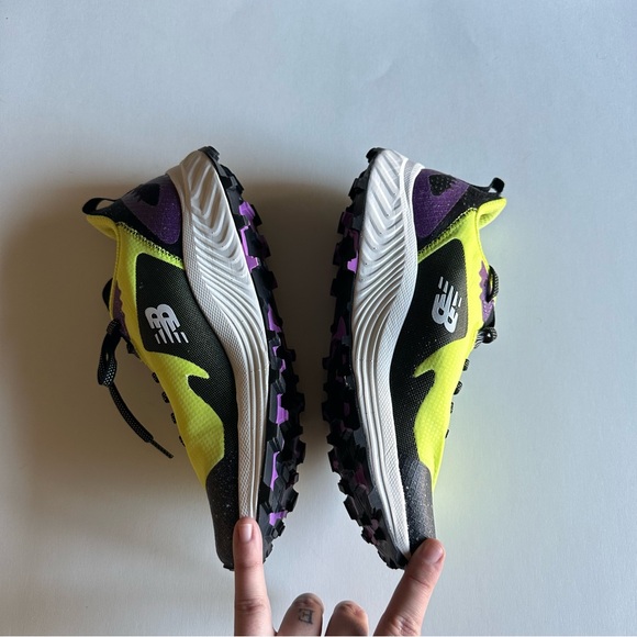 New Balance Lemonade Mystic Purple Fuel Cell Summit Unknown v3 Sneakers - Picture 4 of 8